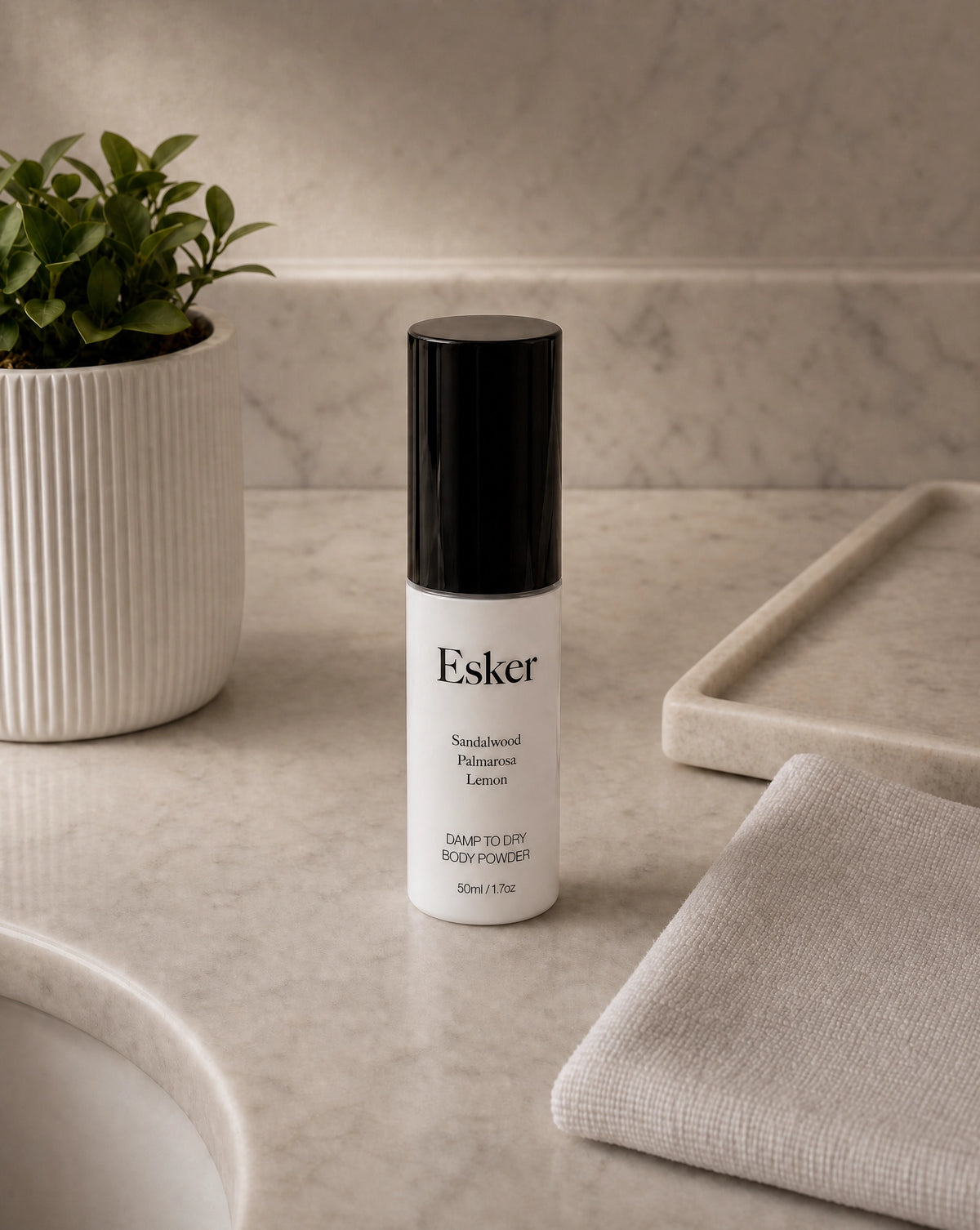 Damp to Dry Body Powder