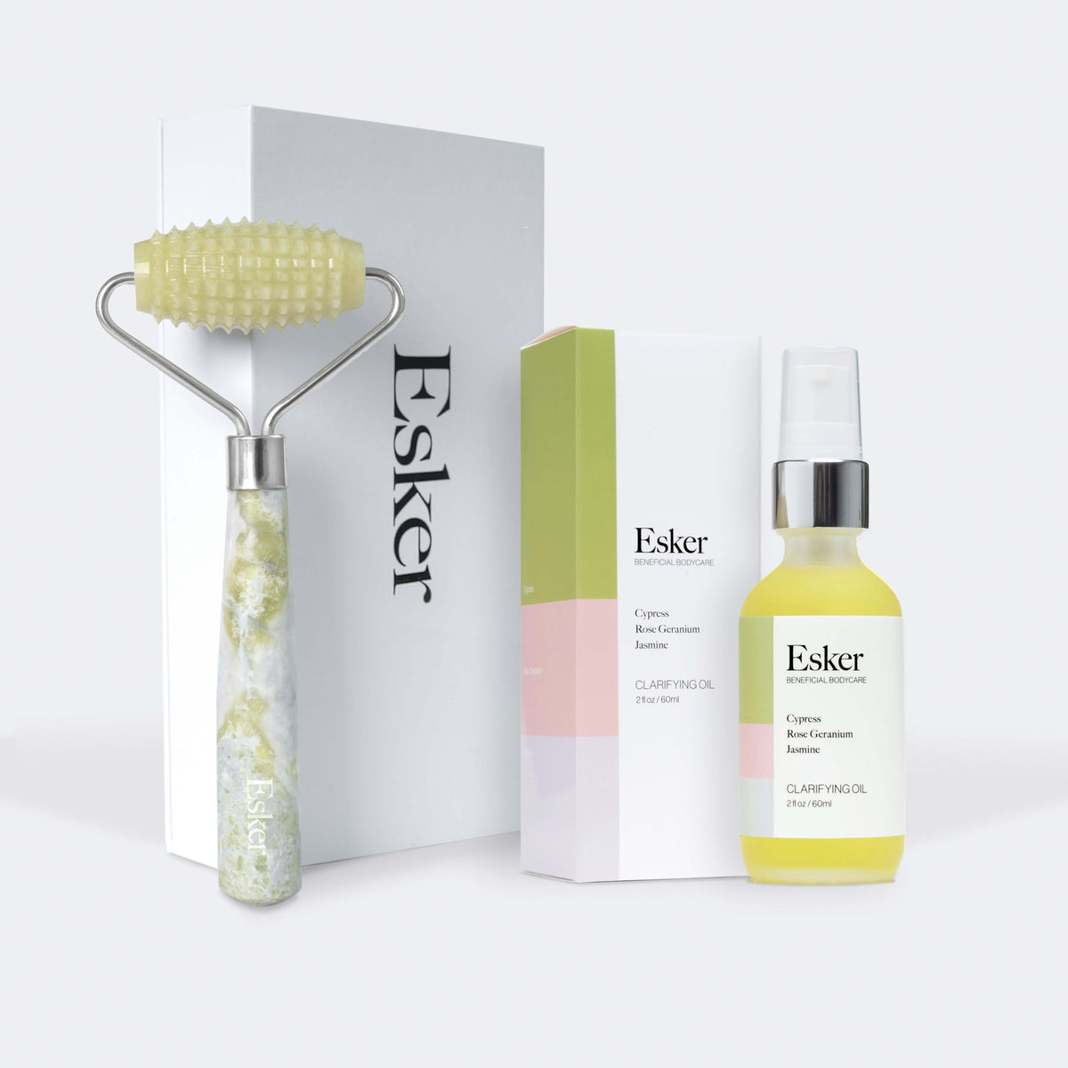 Allover Roller + Clarifying Oil Duo - Esker