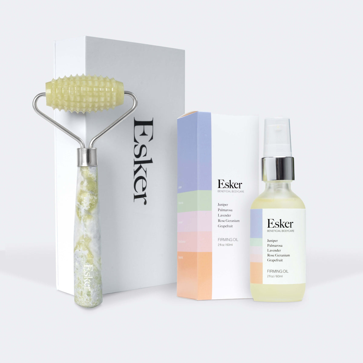 Allover Roller + Firming Oil Duo - Esker