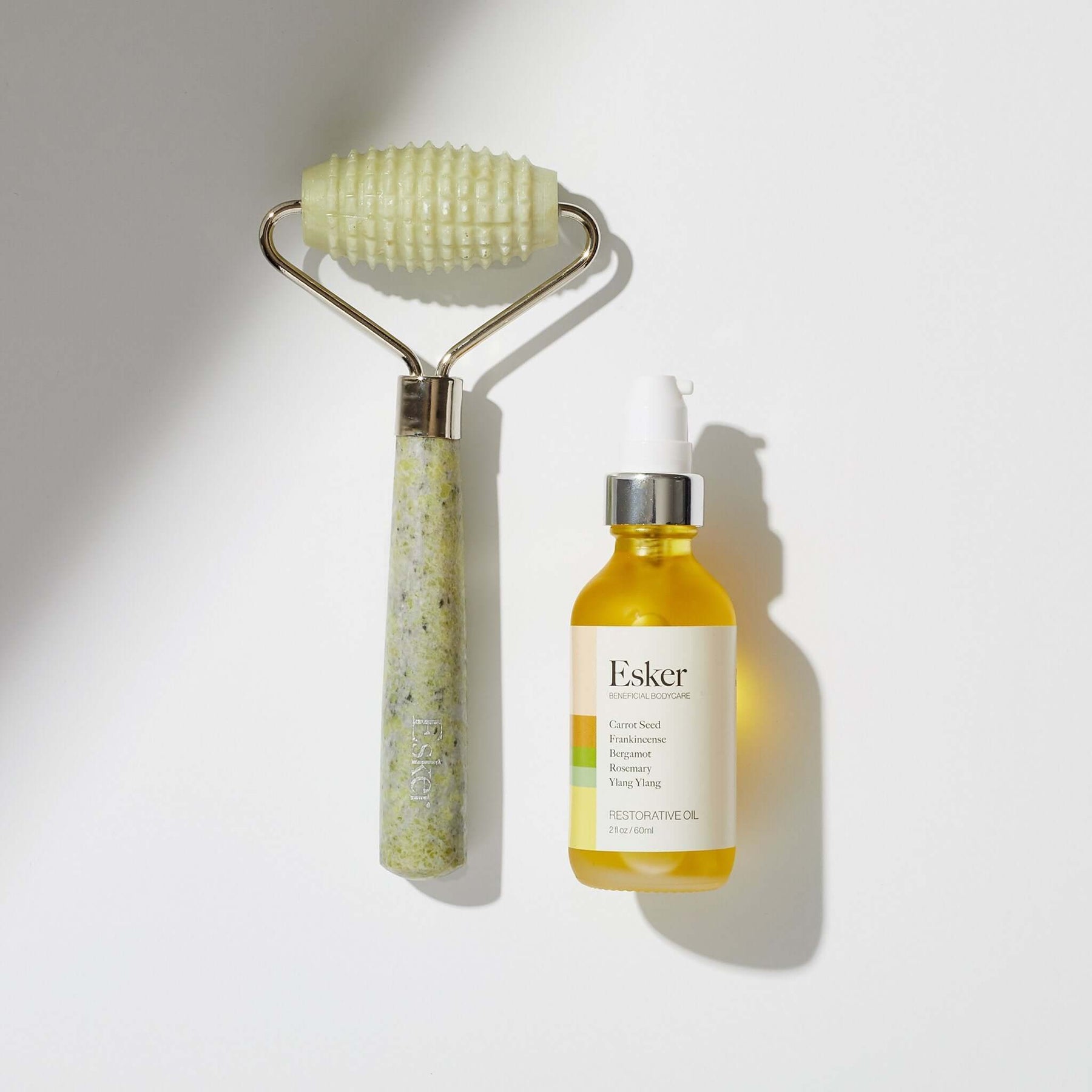 Allover Roller + Restorative Oil Duo - Esker