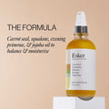 The formula: carrot seed, squalane, evening primrose, and jojoba oil - Esker Restorative Body Oil