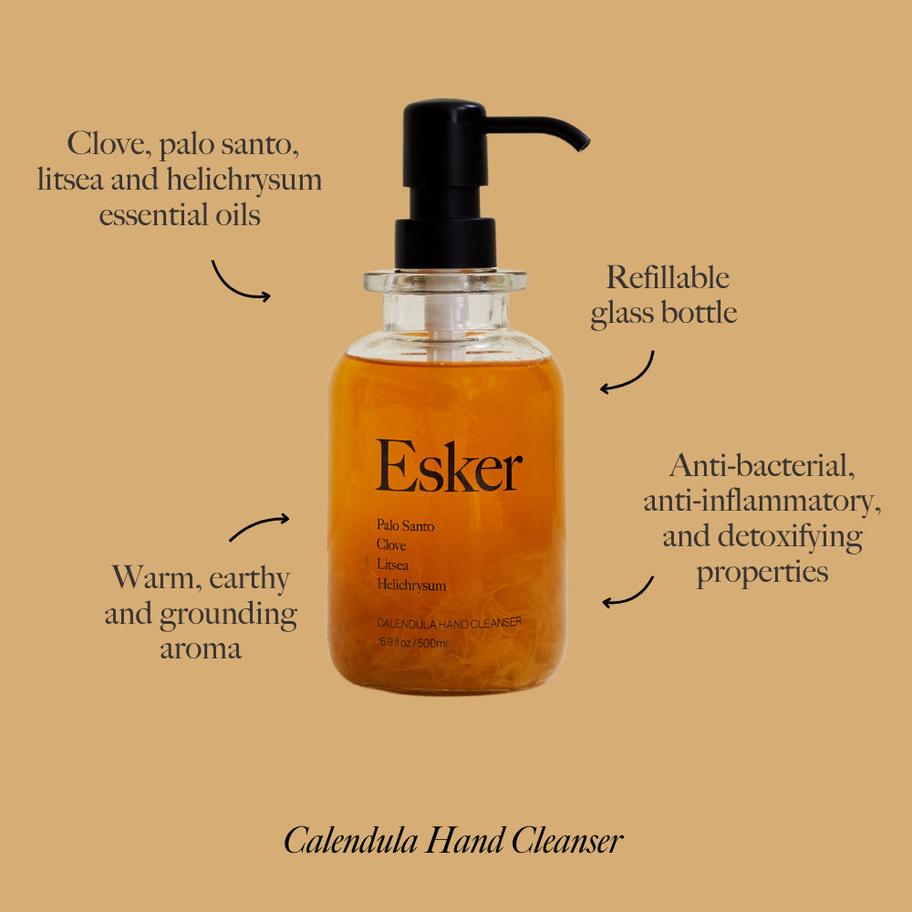 Calendula Hand Cleanser Refill Pouch - Esker