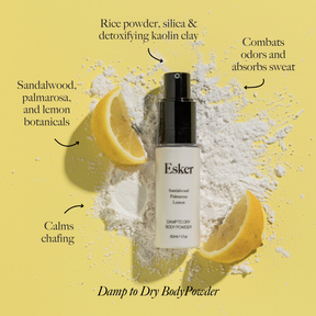 Damp to Dry Body Powder