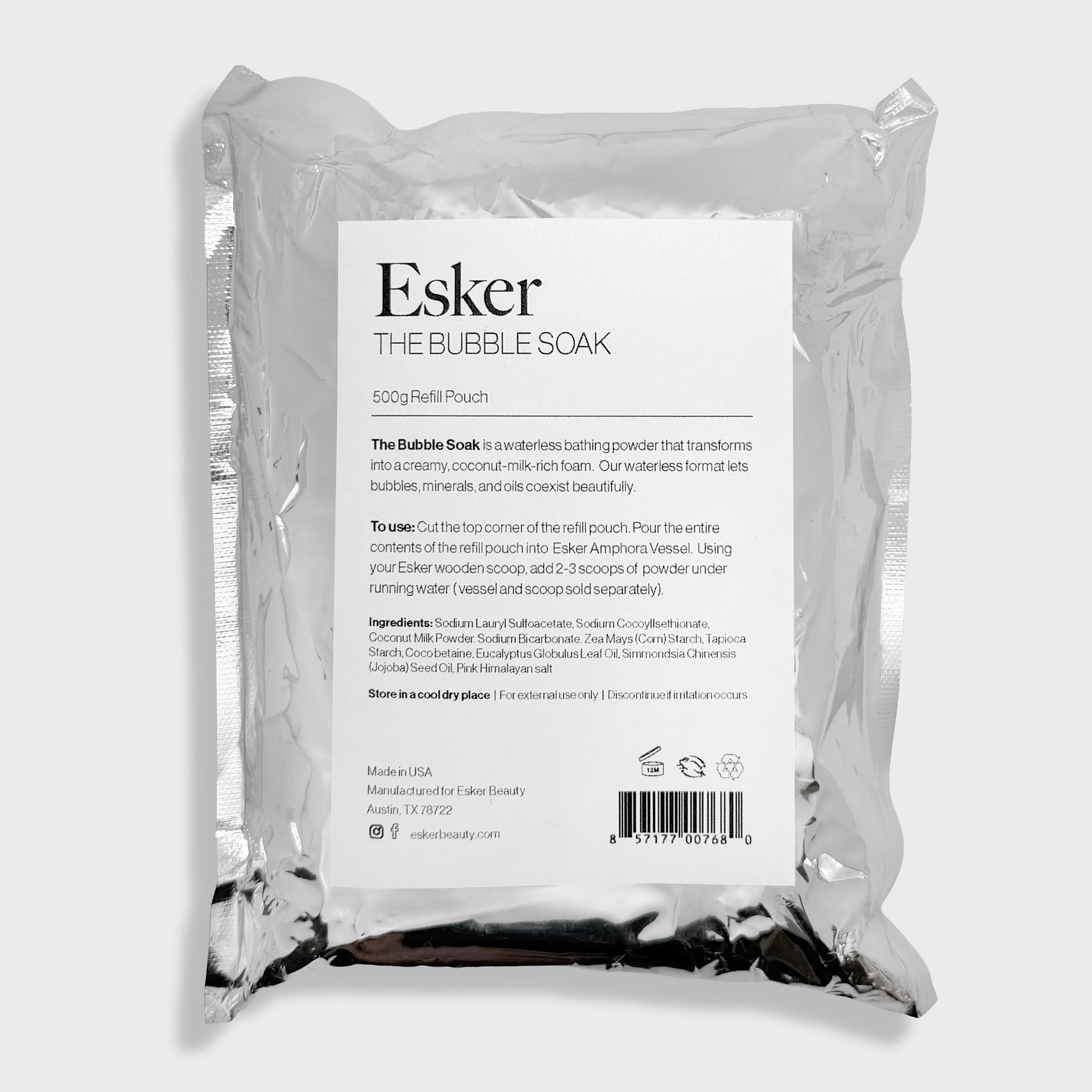 The Bubble Soak Refill - Esker