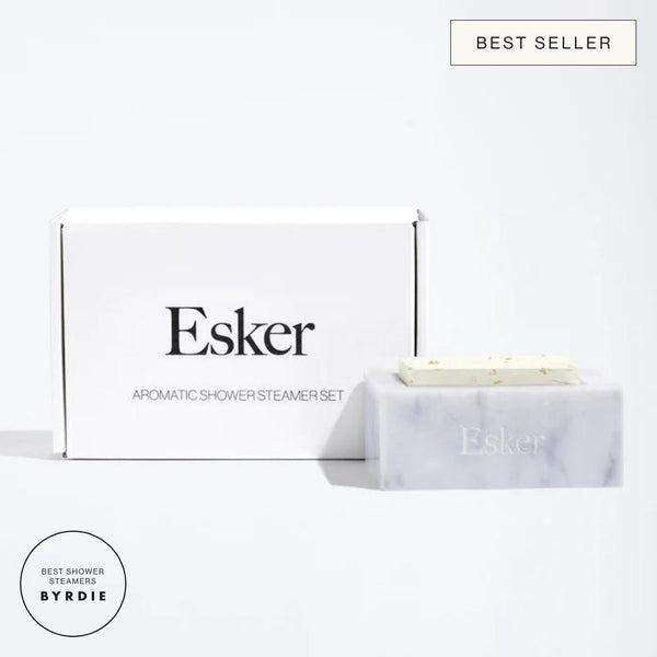 Esker Shower Steamer Discovery Set, Best Seller, Byrdie Best Shower Steamers