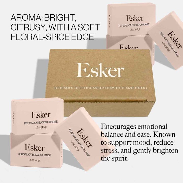 Shower Steamer Aromatherapy Refill Tablets - Esker