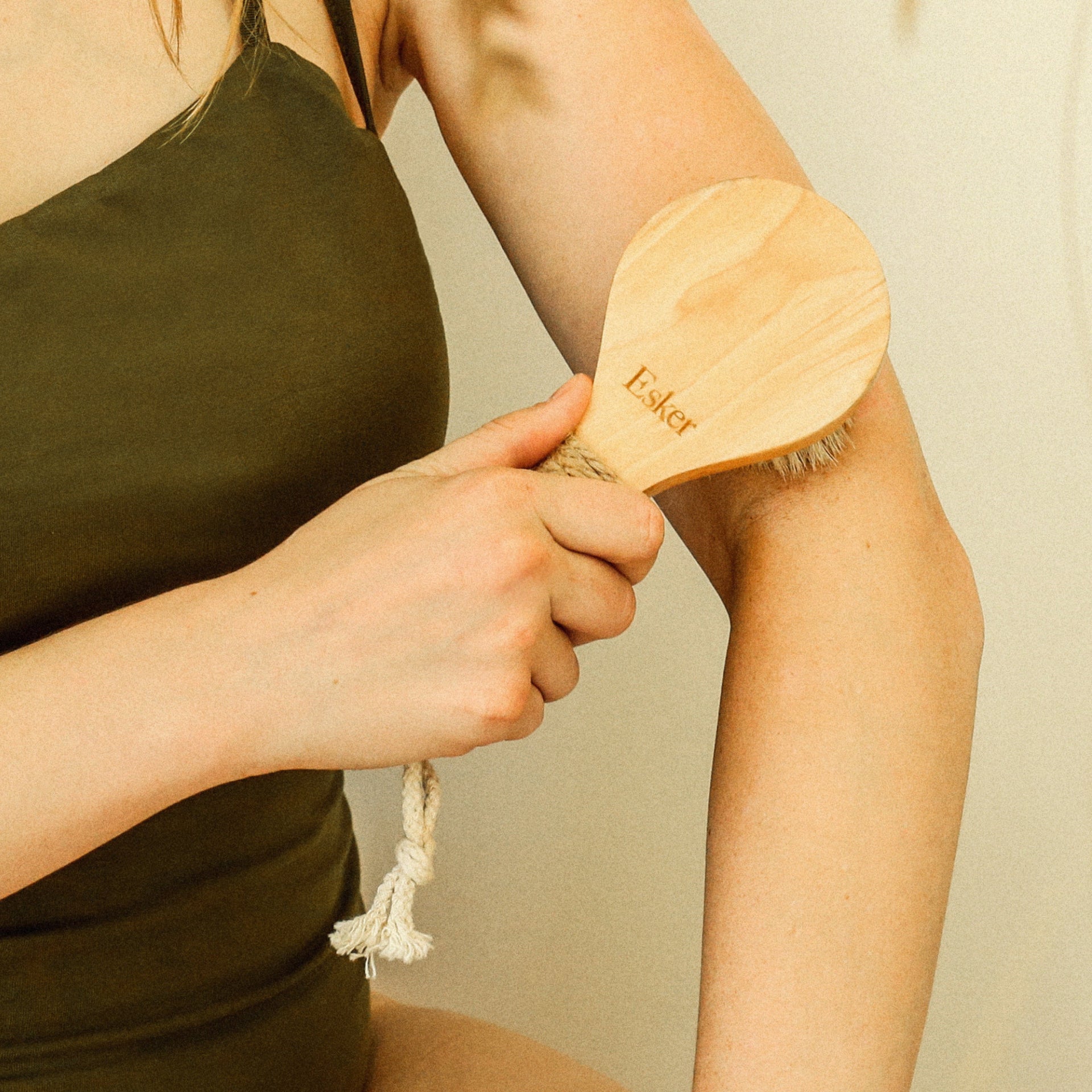 Natural Bristle Dry Brush