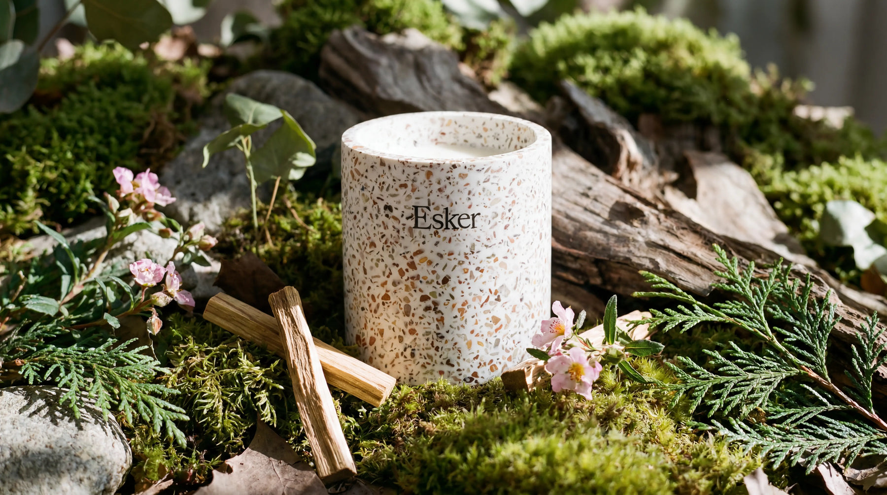Terrazzo Plantable Candle