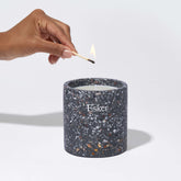 Travertine Plantable Candle - Esker