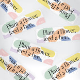 Plant a Flower Feed a Bee Bumpersticker - Esker