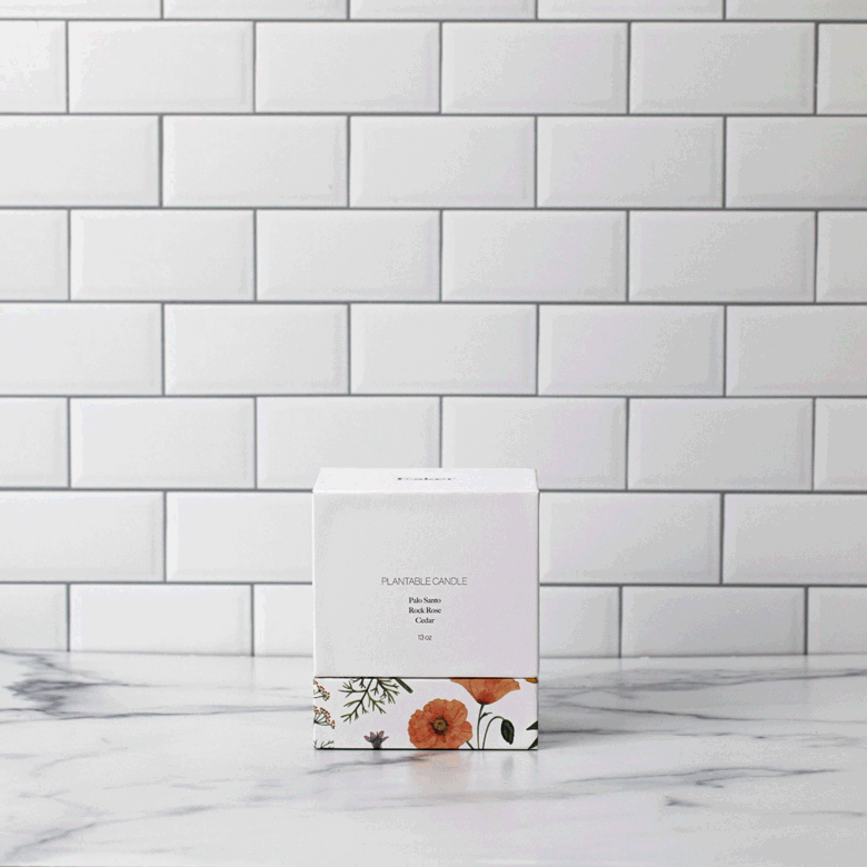 Terrazzo Plantable Candle